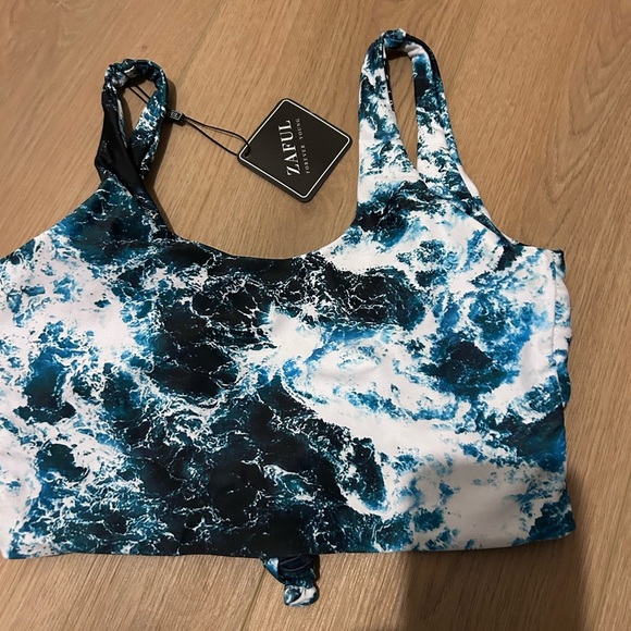 ZAFUL Women’s Ocean Bikini Set Size Medium NWT - Picture 3 of 7